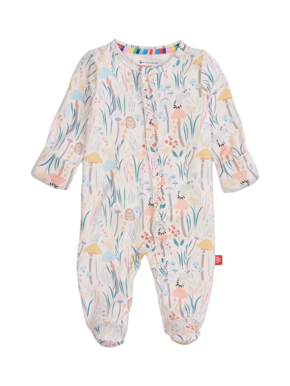 Magnetic Me Magnetic Footie in Shroom & Bloom Size 0-3 Months